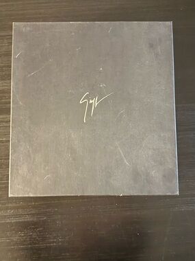 Giuseppe Zanotti Black Box with Silver Signature